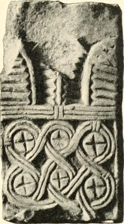 An illustration from Koptische Kunst, 1904, leaf 104