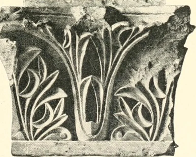An illustration from Koptische Kunst, 1904, leaf 108