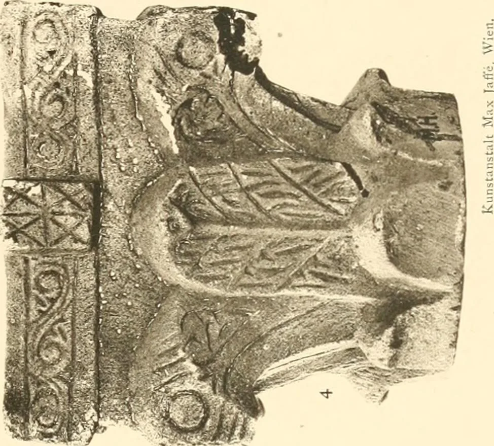 An illustration from Koptische Kunst, 1904, leaf 116