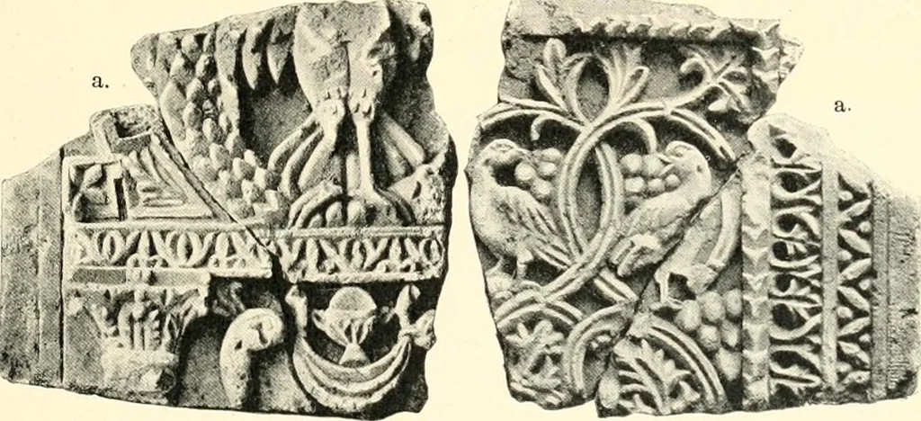 An illustration from Koptische Kunst, 1904, leaf 122