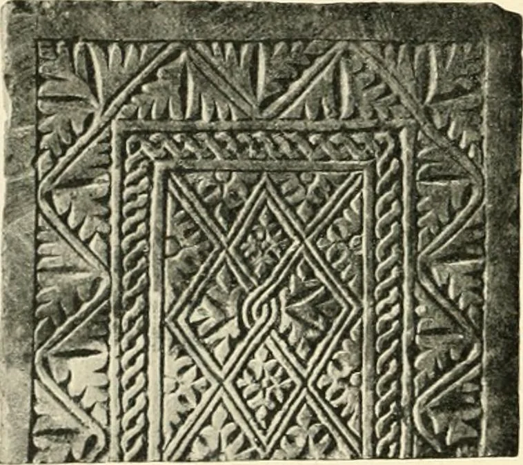 An illustration from Koptische Kunst, 1904, leaf 123