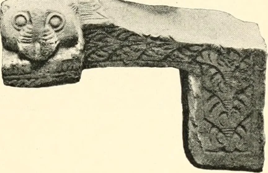 An illustration from Koptische Kunst, 1904, leaf 128