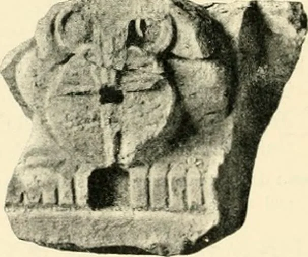 An illustration from Koptische Kunst, 1904, leaf 133