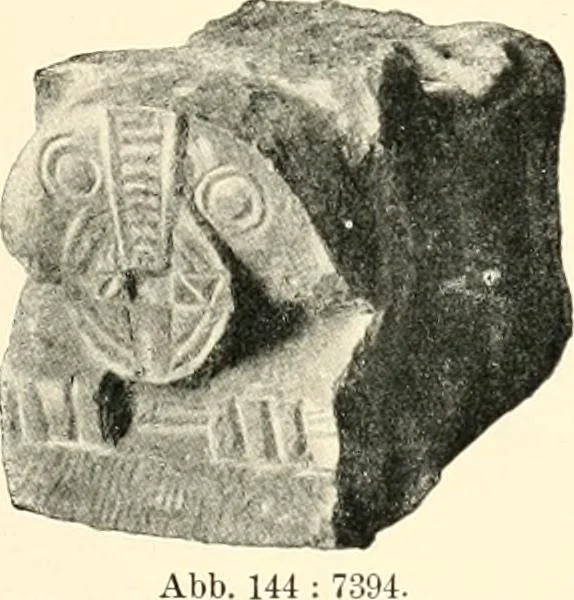 An illustration from Koptische Kunst, 1904, leaf 134