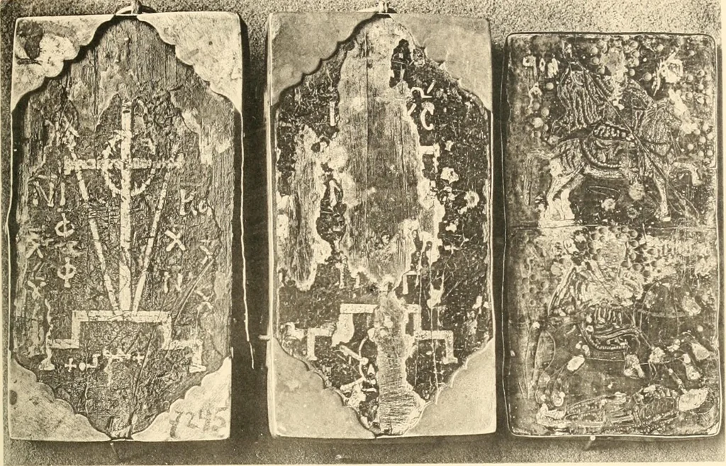 An illustration from Koptische Kunst, 1904, leaf 156