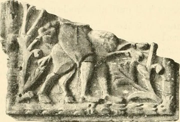 An illustration from Koptische Kunst, 1904, leaf 171