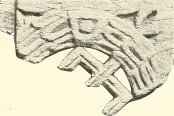 An illustration from Koptische Kunst, 1904, leaf 172