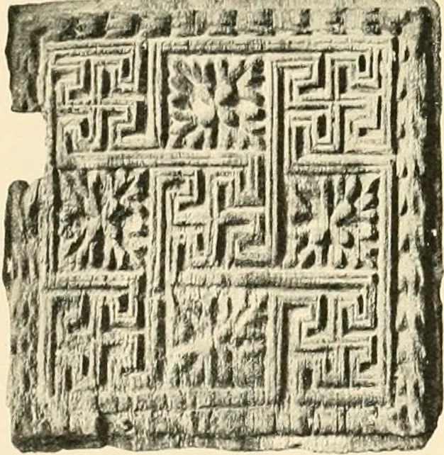 An illustration from Koptische Kunst, 1904, leaf 173