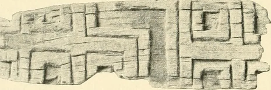 An illustration from Koptische Kunst, 1904, leaf 173