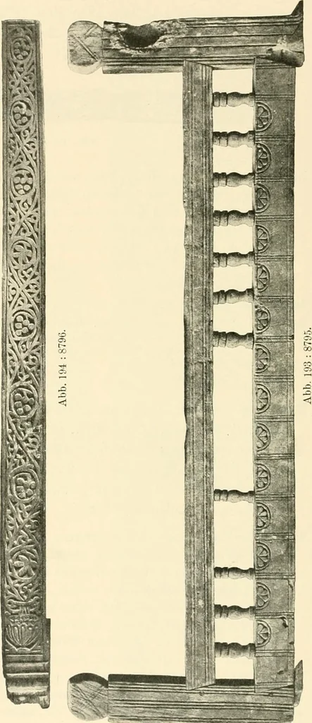 An illustration from Koptische Kunst, 1904, leaf 177