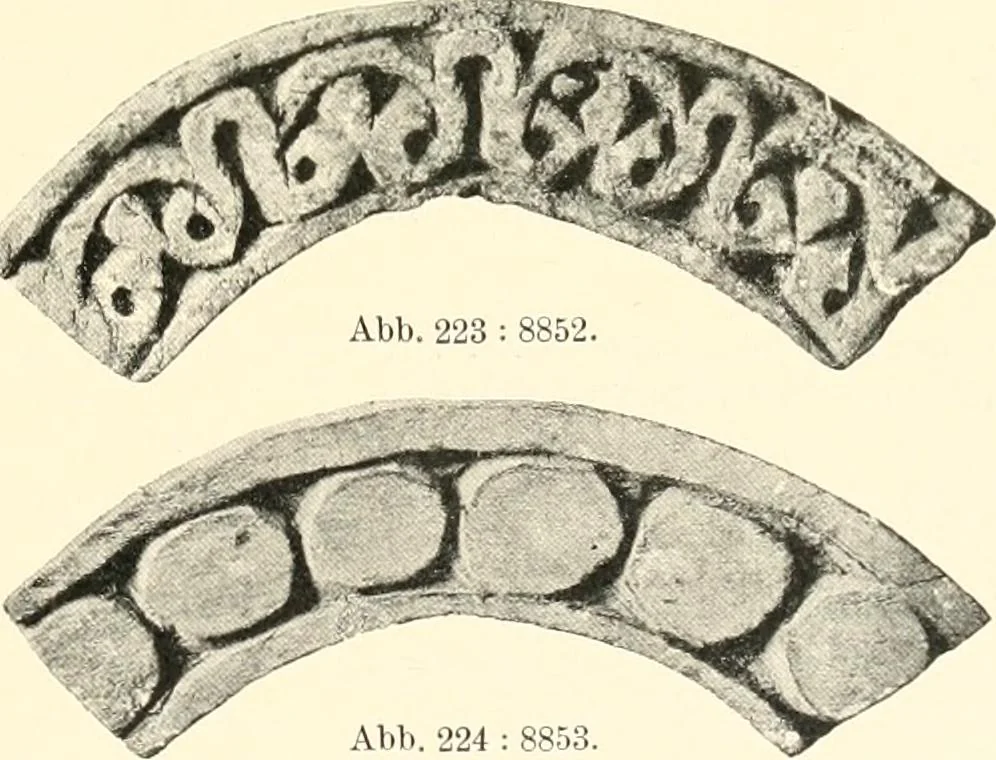 An illustration from Koptische Kunst, 1904, leaf 196