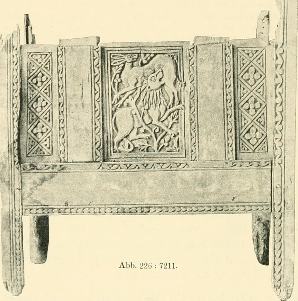 An illustration from Koptische Kunst, 1904, leaf 199