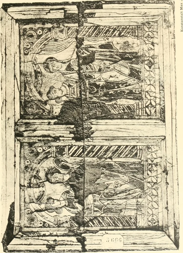 An illustration from Koptische Kunst, 1904, leaf 222