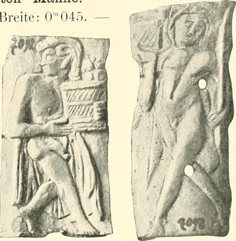 An illustration from Koptische Kunst, 1904, leaf 242