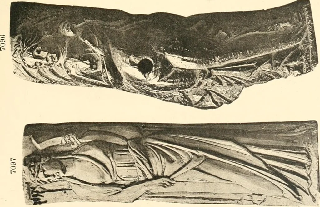 An illustration from Koptische Kunst, 1904, leaf 244