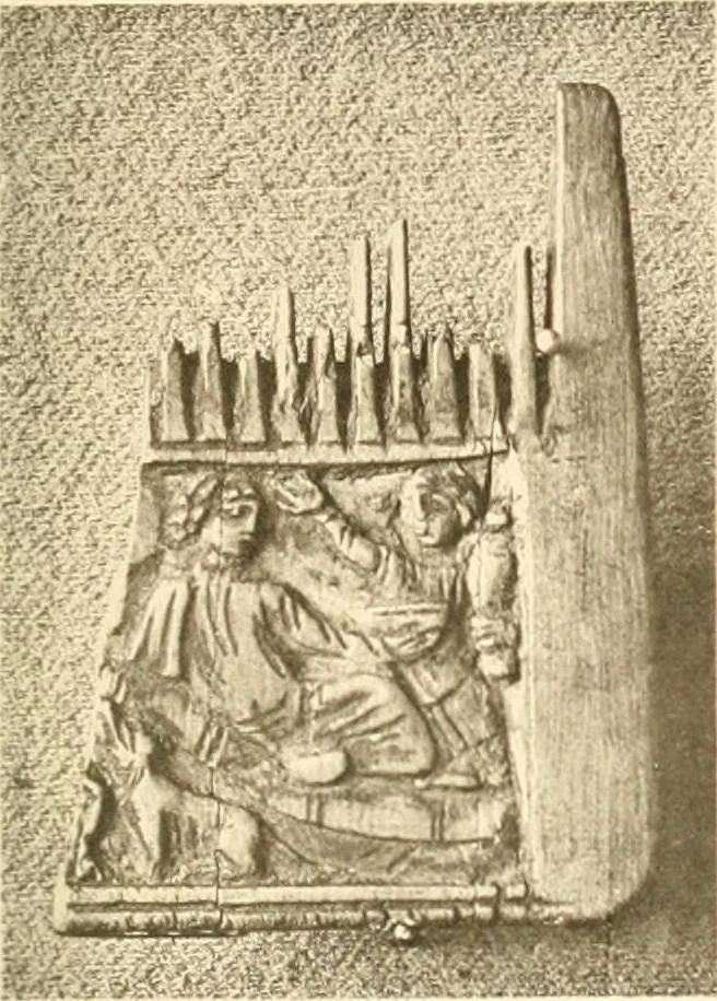 An illustration from Koptische Kunst, 1904, leaf 256