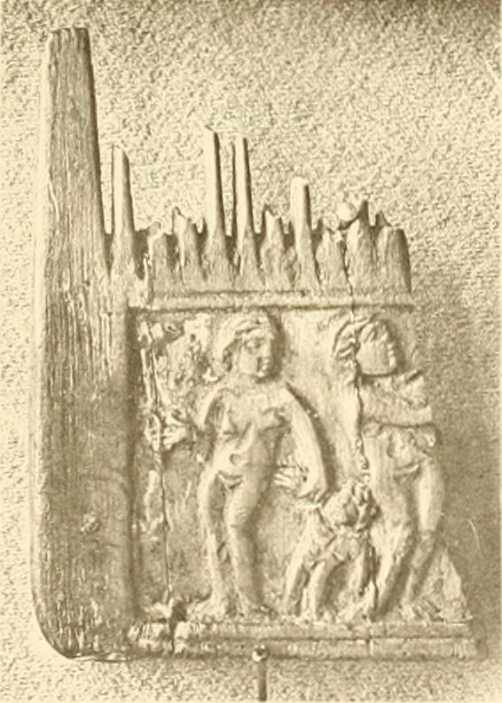 An illustration from Koptische Kunst, 1904, leaf 256