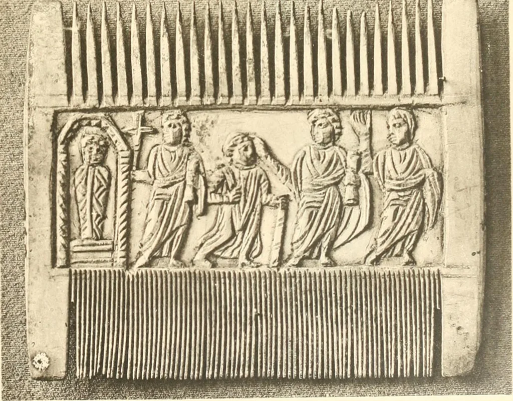 An illustration from Koptische Kunst, 1904, leaf 256