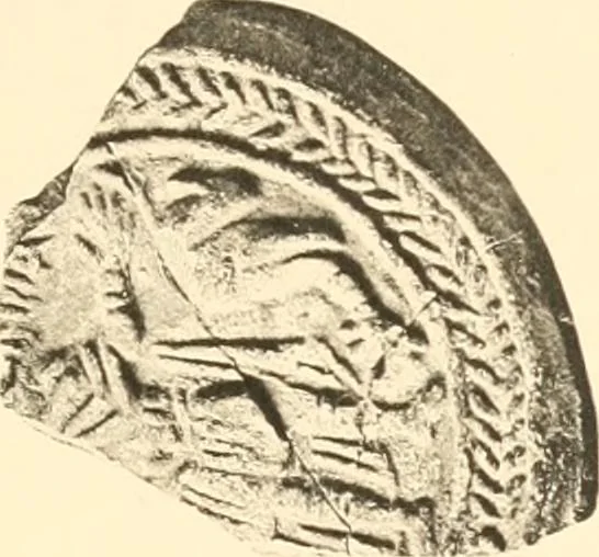 An illustration from Koptische Kunst, 1904, leaf 294