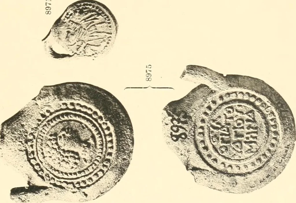 An illustration from Koptische Kunst, 1904, leaf 294