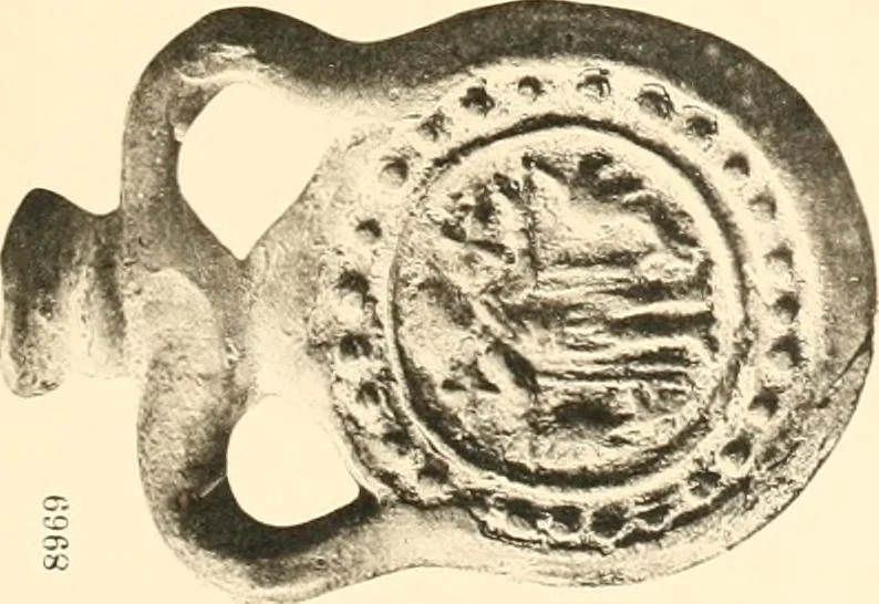 An illustration from Koptische Kunst, 1904, leaf 294