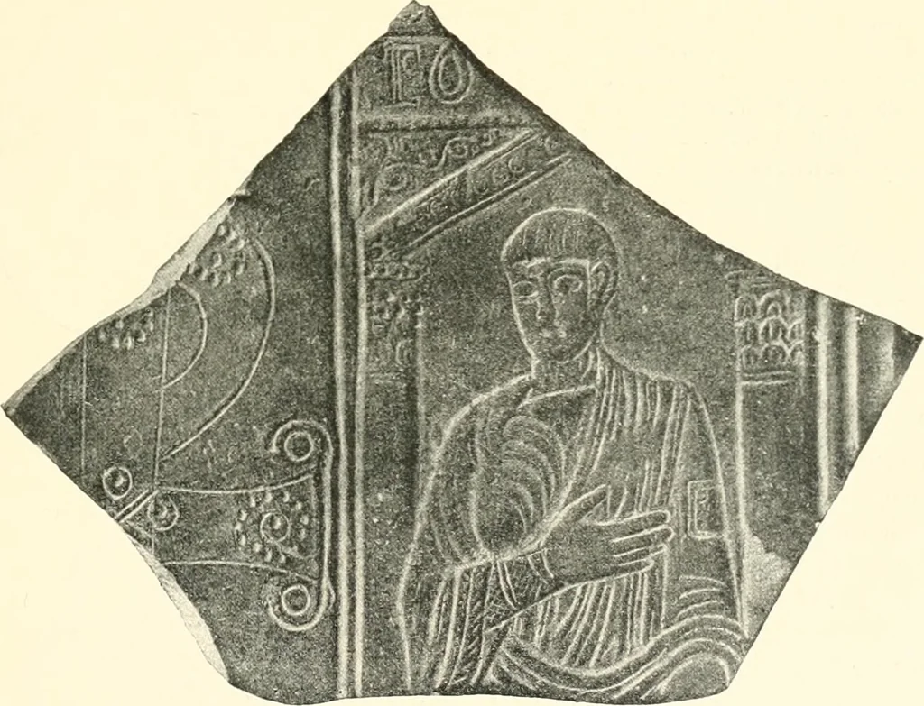 An illustration from Koptische Kunst, 1904, leaf 298