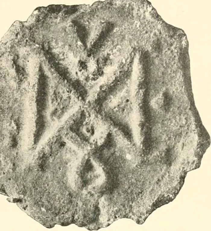 An illustration from Koptische Kunst, 1904, leaf 324