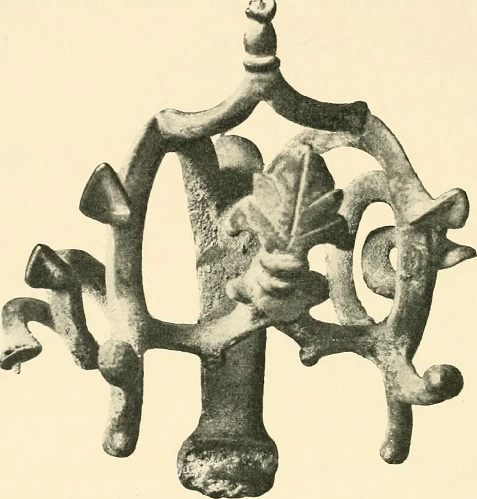 An illustration from Koptische Kunst, 1904, leaf 385