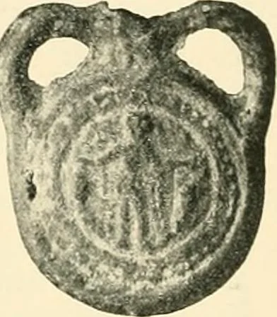 An illustration from Koptische Kunst, 1904, leaf 397