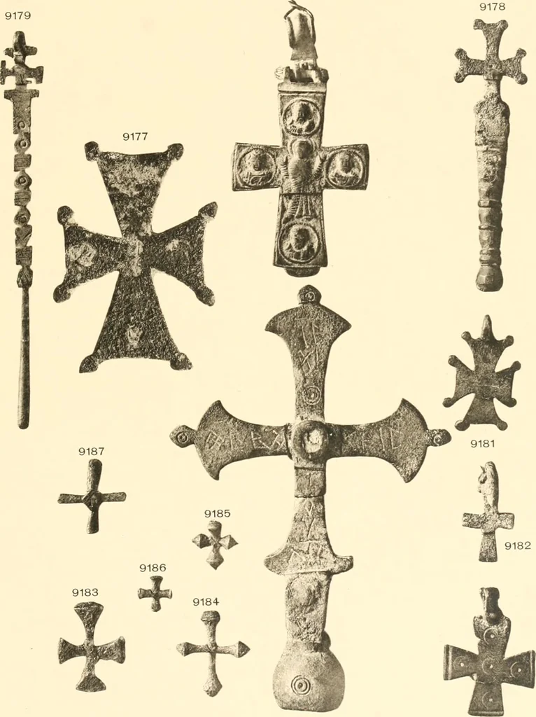 An illustration from Koptische Kunst, 1904, leaf 400