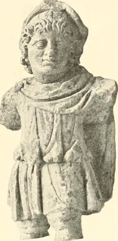 An illustration from Koptische Kunst, 1904, leaf 46