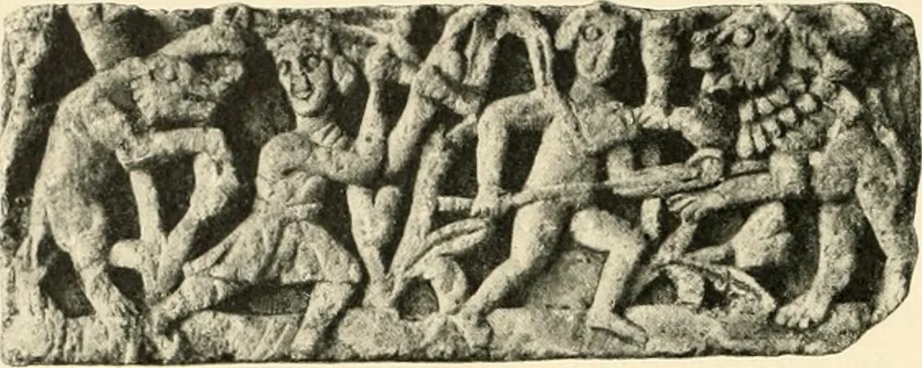 An illustration from Koptische Kunst, 1904, leaf 59