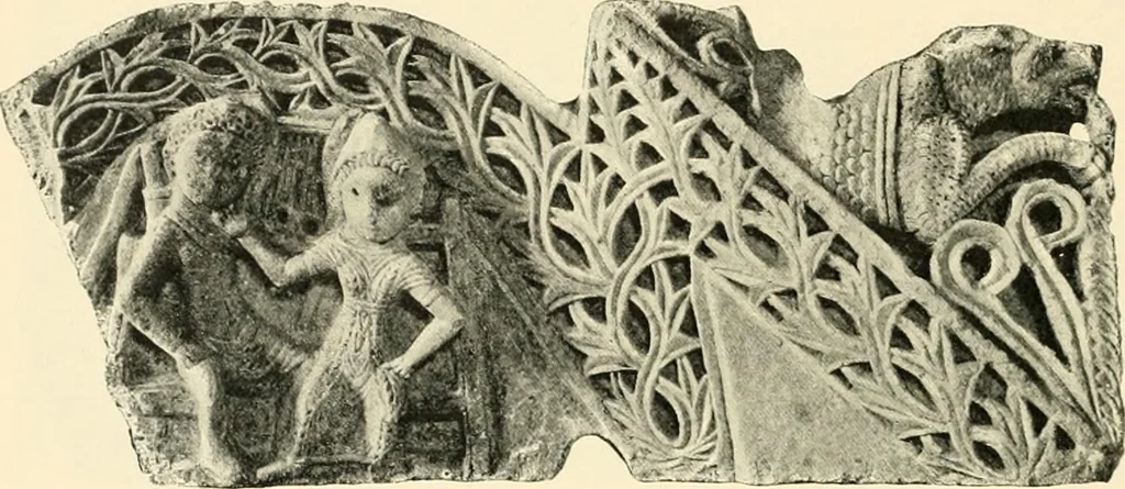 An illustration from Koptische Kunst, 1904, leaf 63