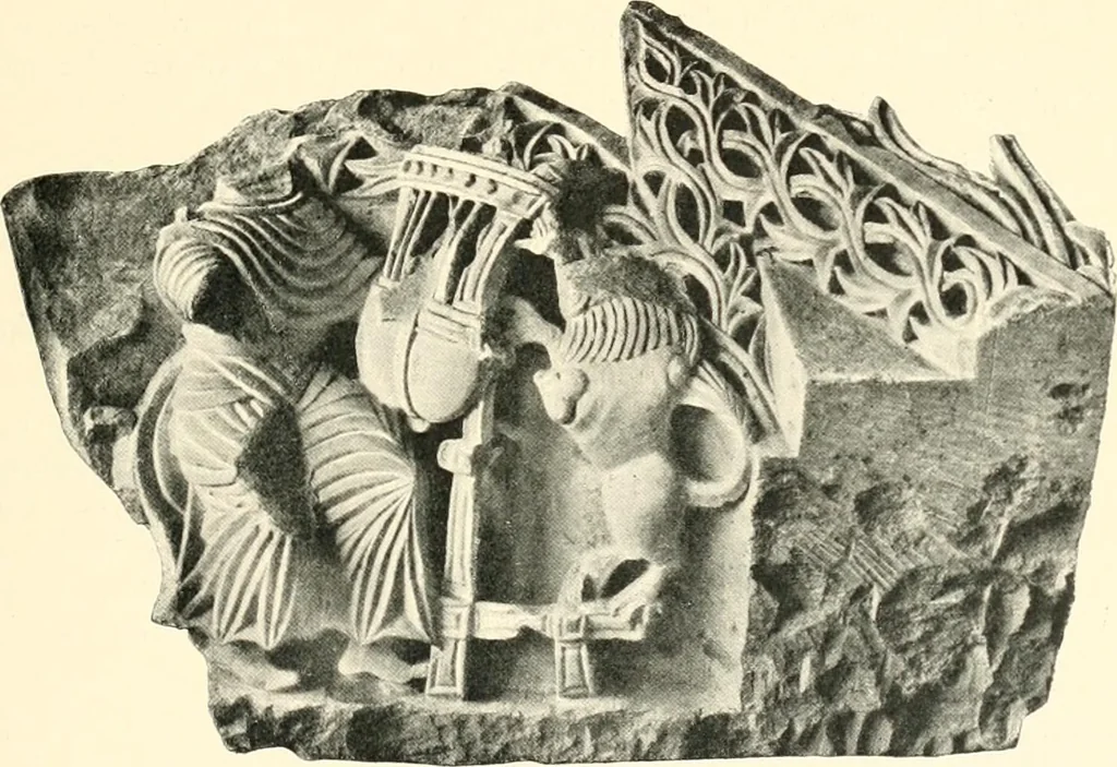 An illustration from Koptische Kunst, 1904, leaf 64