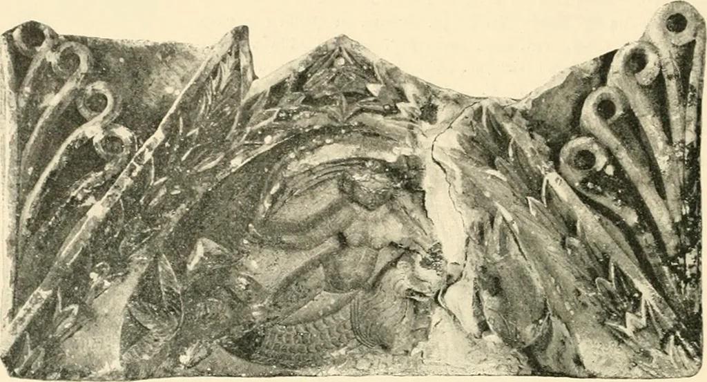An illustration from Koptische Kunst, 1904, leaf 67