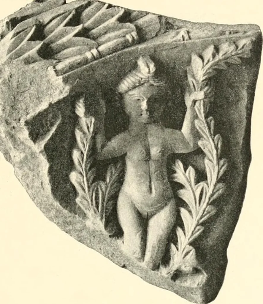 An illustration from Koptische Kunst, 1904, leaf 68