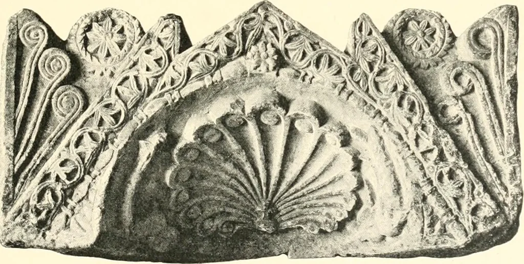 An illustration from Koptische Kunst, 1904, leaf 72