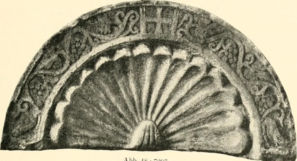 An illustration from Koptische Kunst, 1904, leaf 76