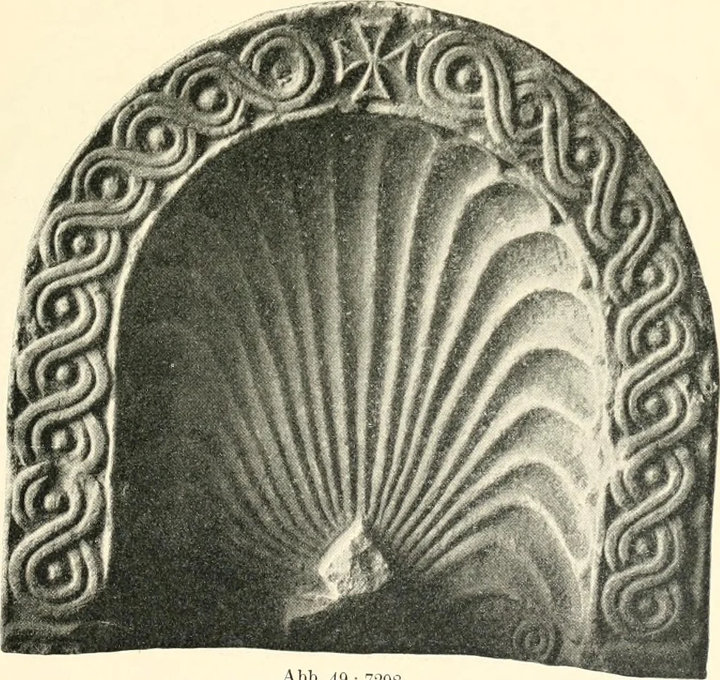 An illustration from Koptische Kunst, 1904, leaf 76