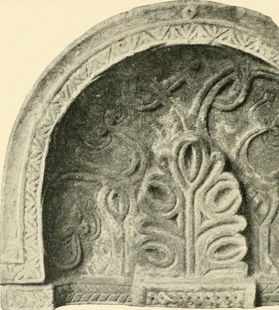 An illustration from Koptische Kunst, 1904, leaf 77