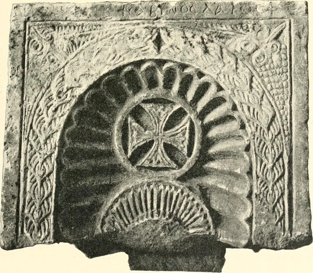An illustration from Koptische Kunst, 1904, leaf 78