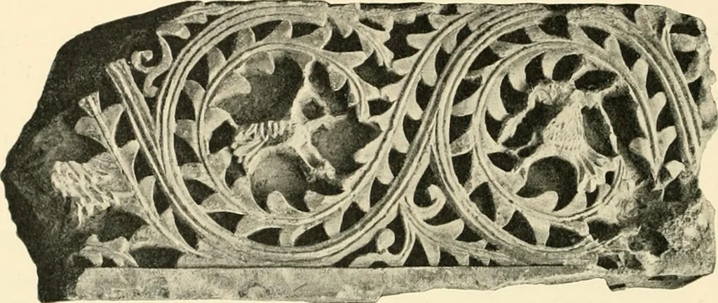 An illustration from Koptische Kunst, 1904, leaf 81