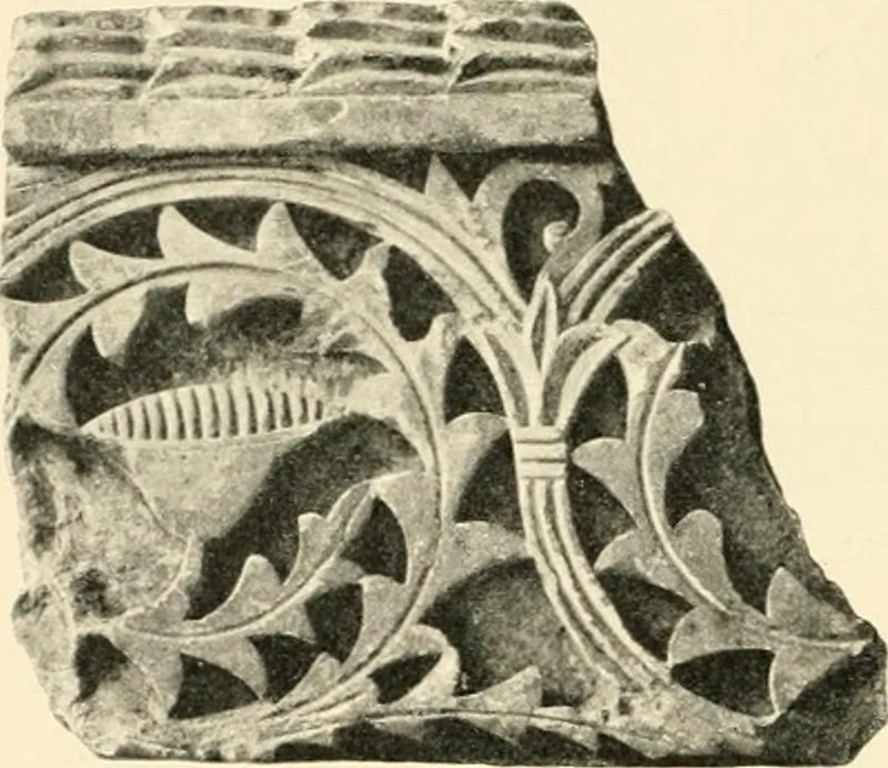 An illustration from Koptische Kunst, 1904, leaf 83
