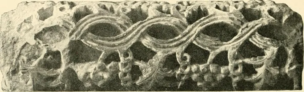 An illustration from Koptische Kunst, 1904, leaf 87