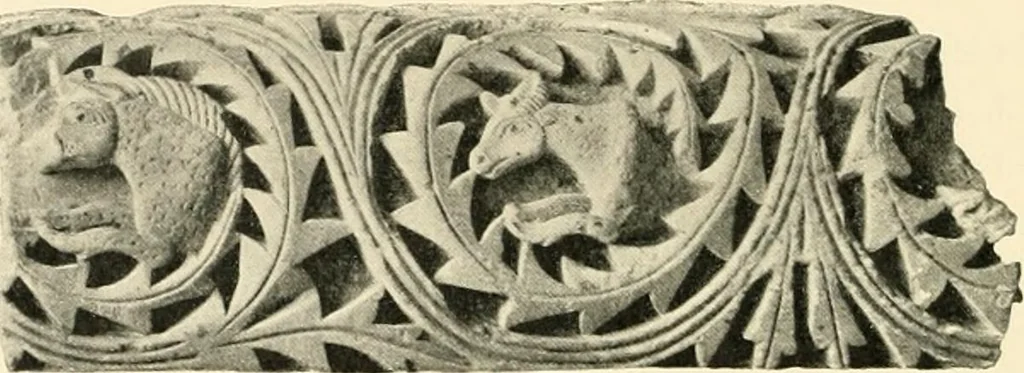 An illustration from Koptische Kunst, 1904, leaf 89