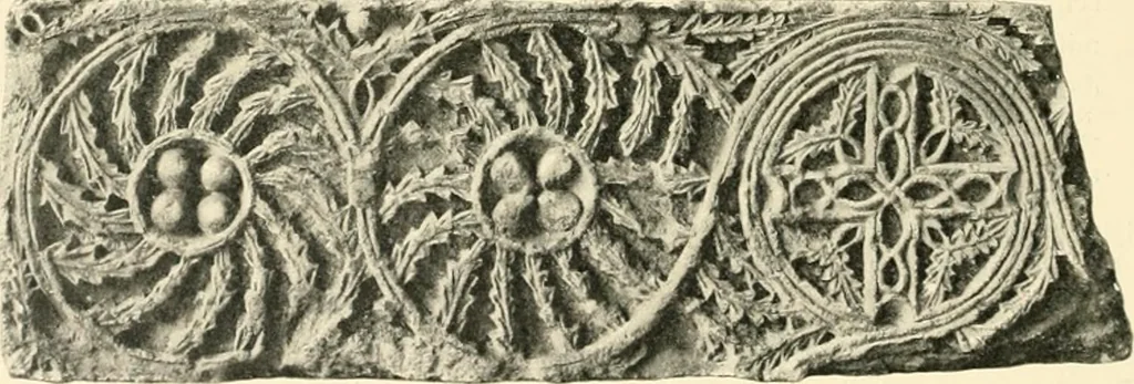 An illustration from Koptische Kunst, 1904, leaf 91