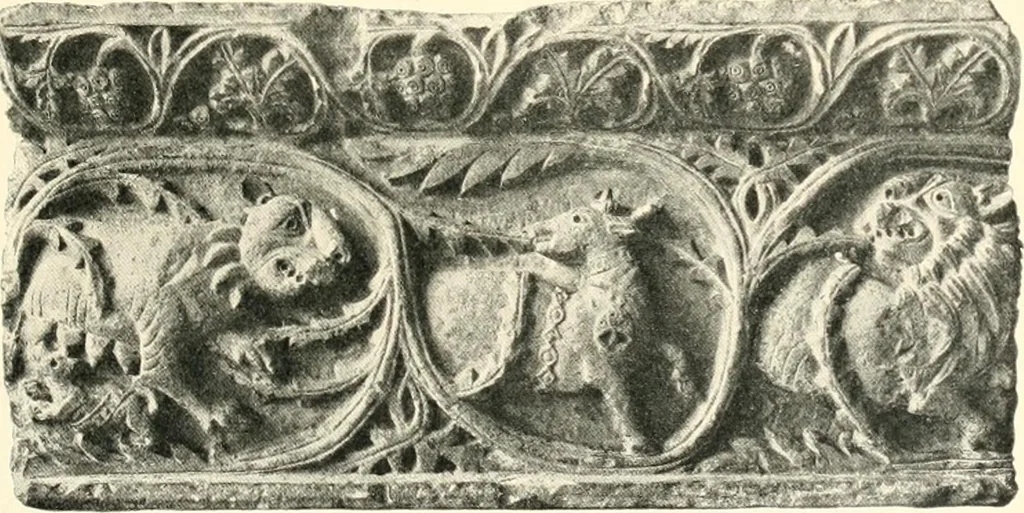 An illustration from Koptische Kunst, 1904, leaf 92