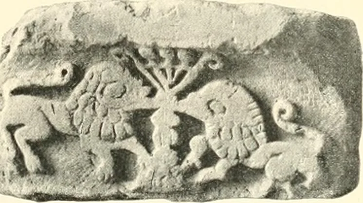 An illustration from Koptische Kunst, 1904, leaf 98