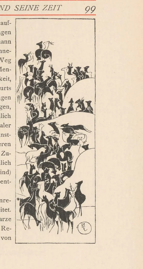 An illustration from Korin und seine zeit, 1907, leaf 141