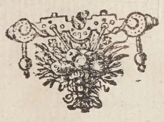 An illustration from Korte besgryving van het Lugdunum Batavorum nu Leyden : vervatende een verhaal van haar grond-stand, oudheid, opkomst, voort-gang, ende stads-bestier : sampt het graven van den ouden ende niewen Rijn, met de oude ende niewe uytwateringen van de selve, 1672, leaf 669